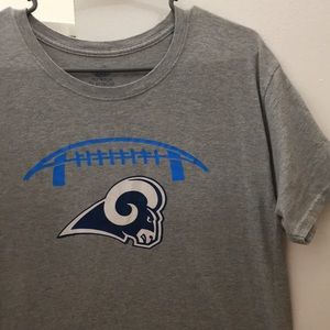 NFL (Los Angeles Rams) - #89 Zuniga Gray TShirt